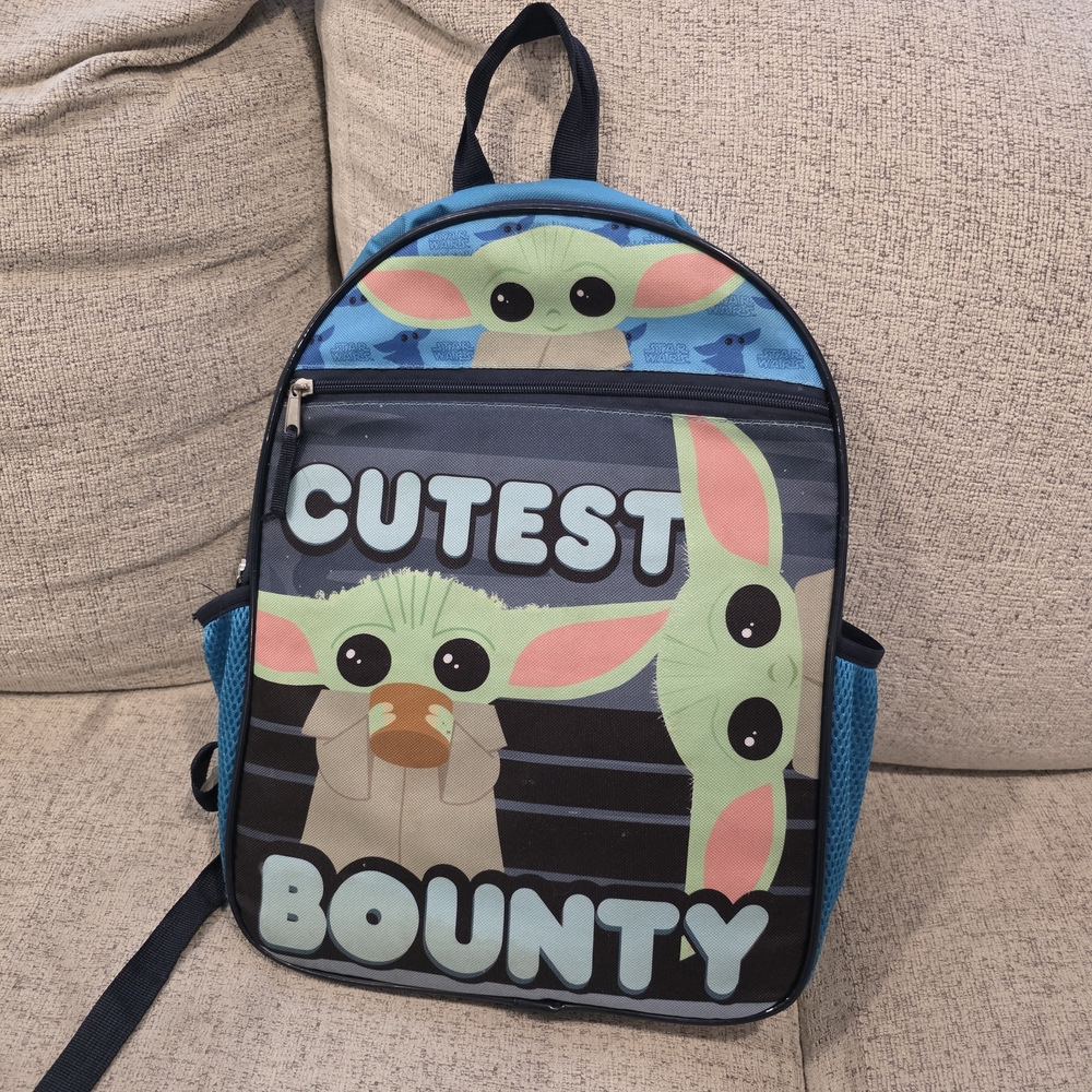 Cute Baby Yoda Backpack